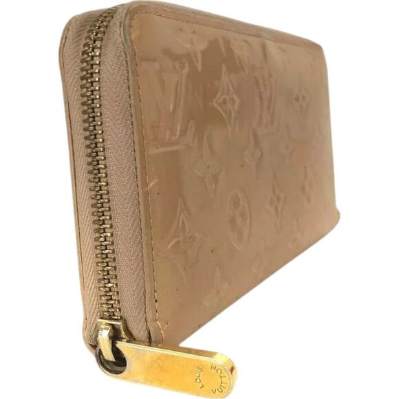 295182BG (L1) Louis Vuitton Wallet Long Patent Rose Florentine Monogram Vernis - Picture 4 of 9